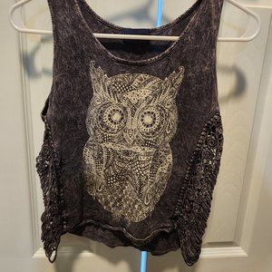 Owl tank top